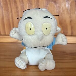 Vintage 7” Tommy Plush Rugrats Nickelodeon Stuffed Toy Doll 1998 Viacom